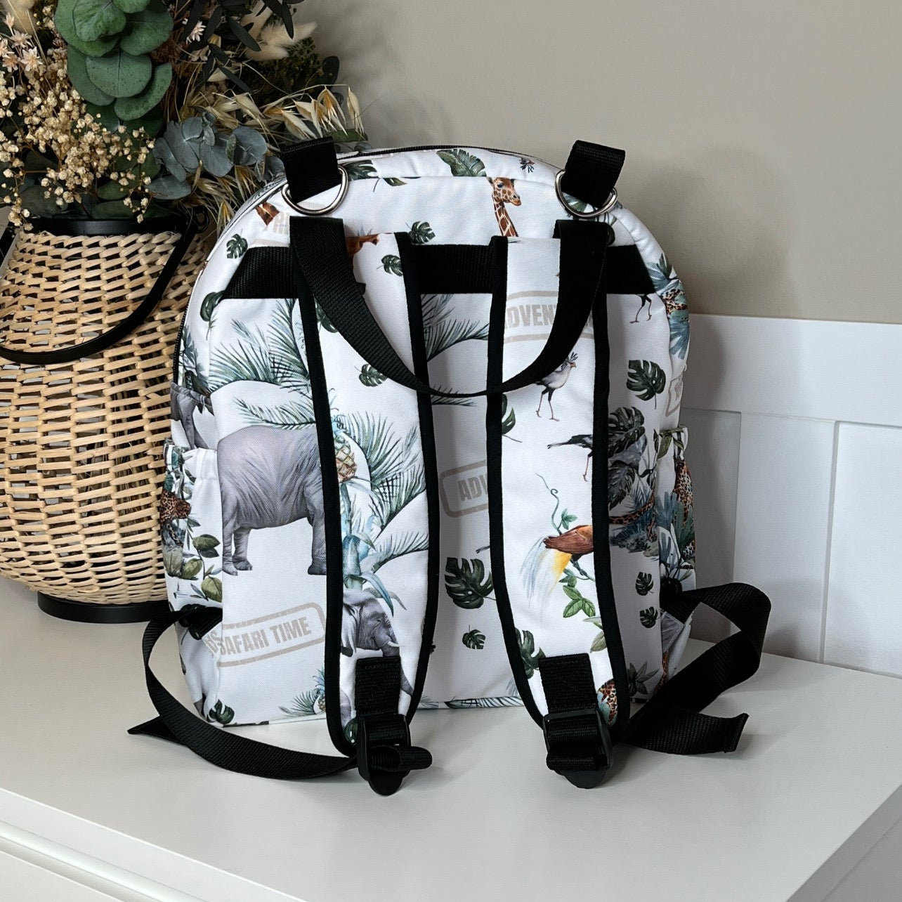 Rucksack wasserdicht "Safari weiß" Kollektion