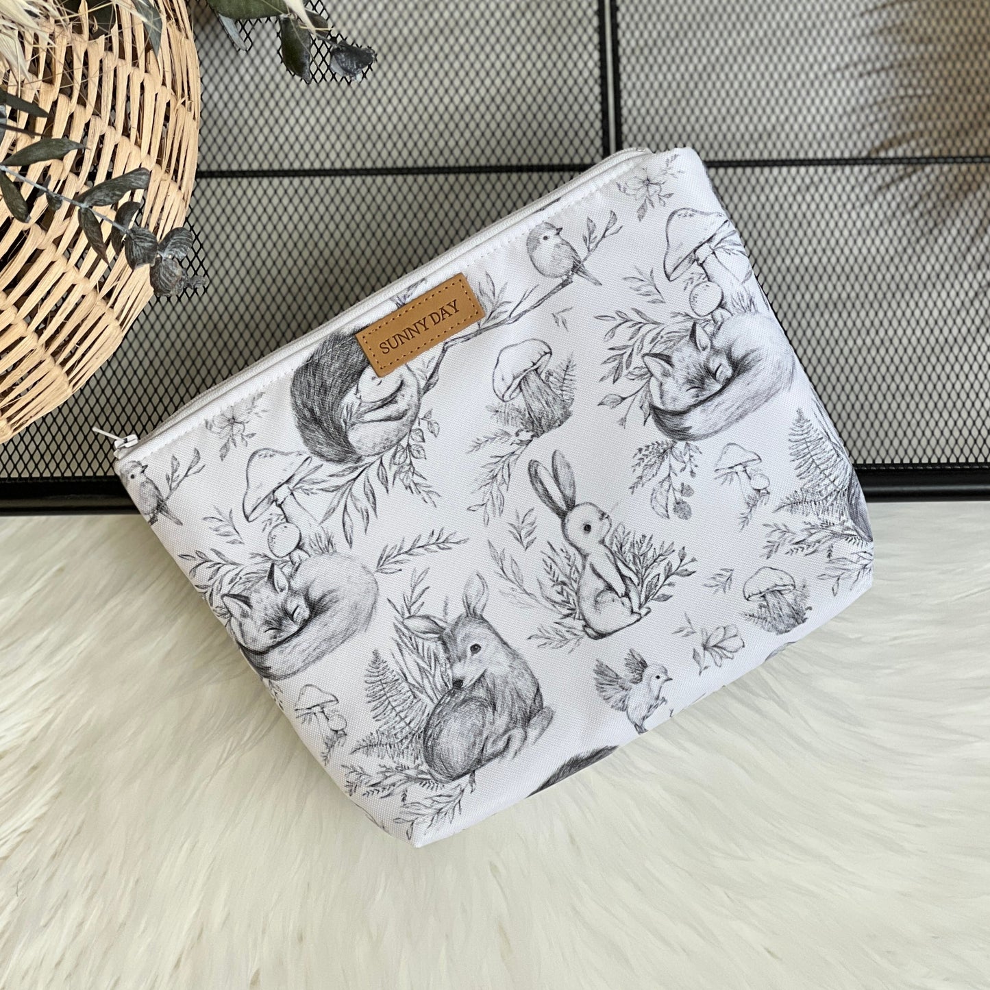 Toiletry bag waterproof "Forest friends" collection