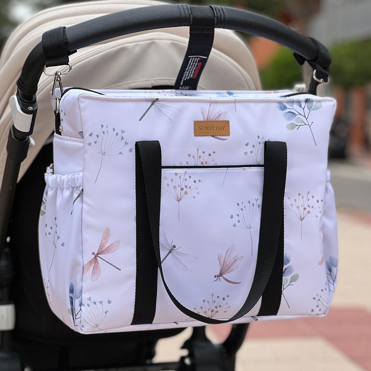 Sac XL imperméable collection "Libellule"