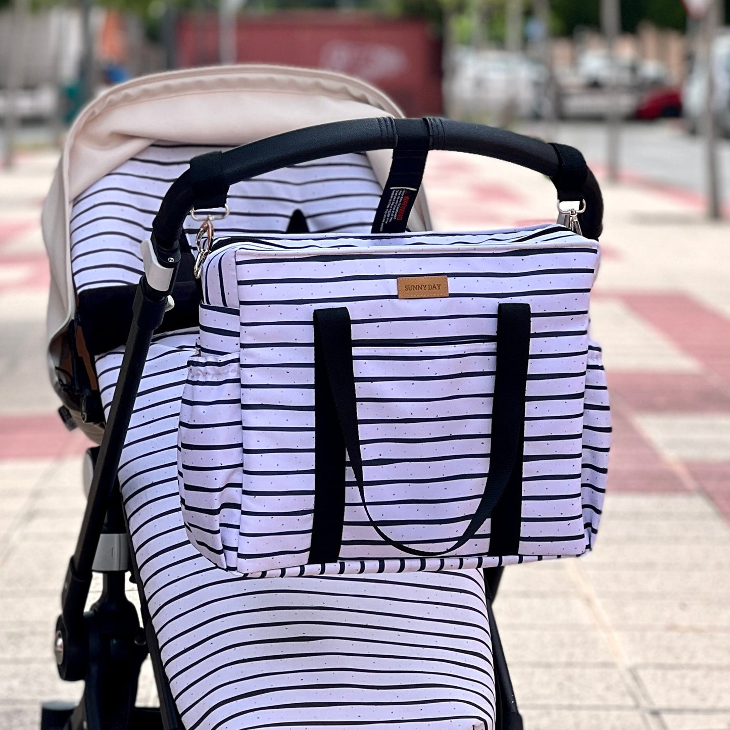 Tasche XL wasserdicht "Stripes" Kollektion