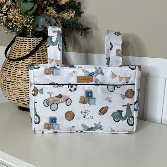 Pocket bag waterproof "Retro world" collection