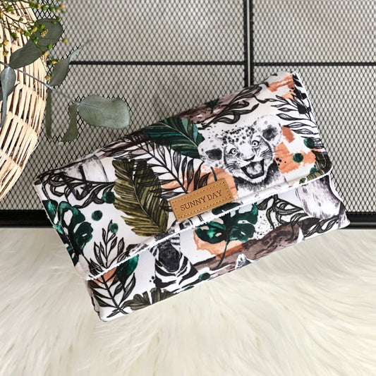 Tragbare Wickelauflage wasserdicht "Jungle" Kollektion
