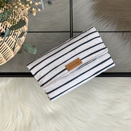 Tragbare Wickelauflage wasserdicht "Stripes" Kollektion