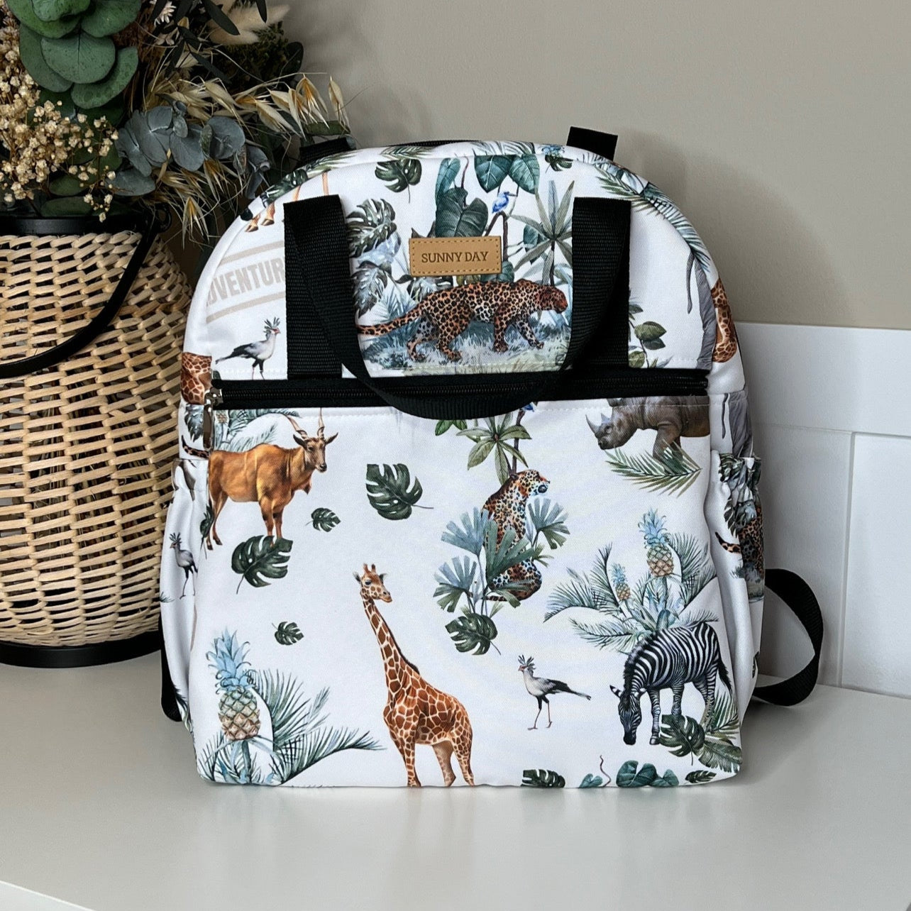 Backpack waterproof "Safari white" collection