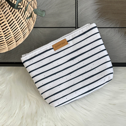 Toiletry bag waterproof "Stripes" collection