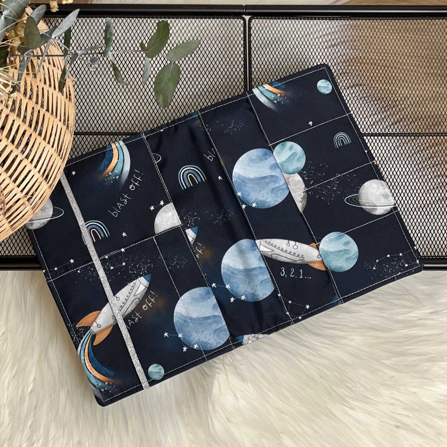 Porte-documents imperméable collection "Espace bleu"