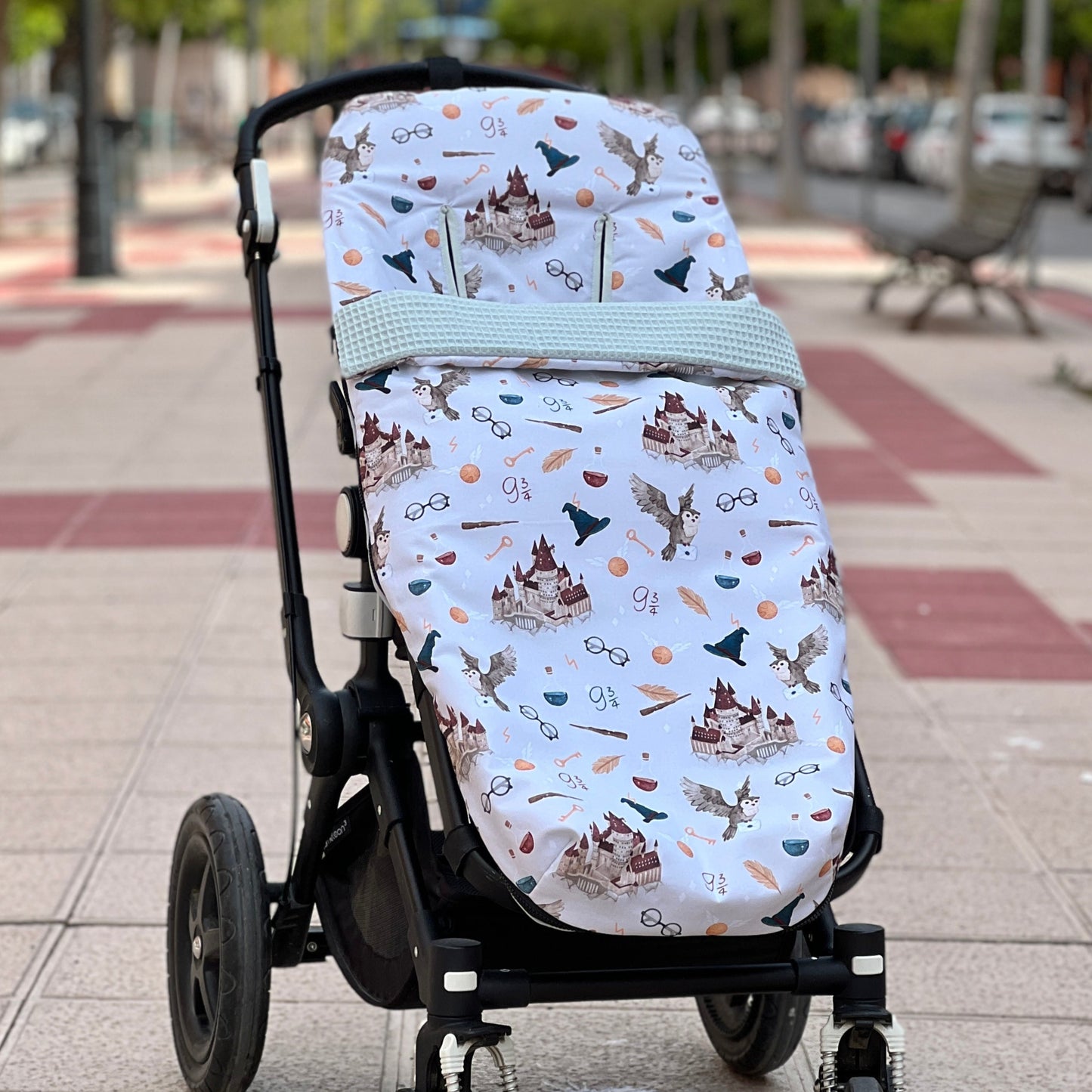 Chancelière pour poussette (mi-saison/été) imperméable collection "Harry Potter"