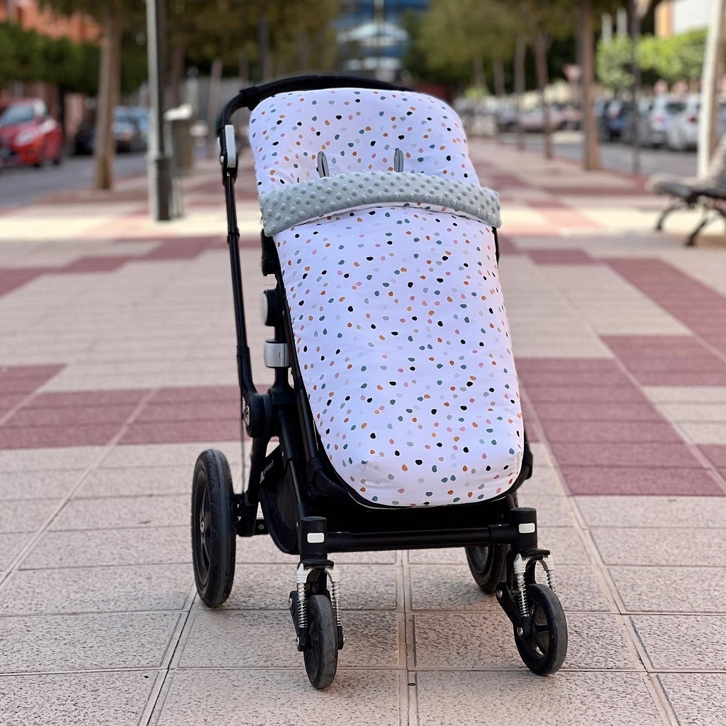 Kinderwagenfußsack (Winter) wasserdicht "Party" Kollektion