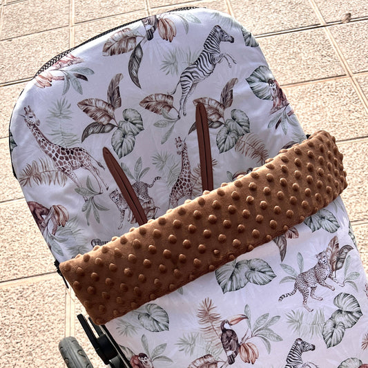 Kinderwagenfußsack (Winter) wasserdicht "Africa" Kollektion